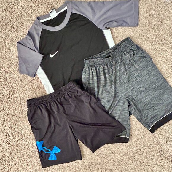 Boys’ Nike, Under Armour & Athletex Athletic Bundle | Size Large - Picture 1 of 9